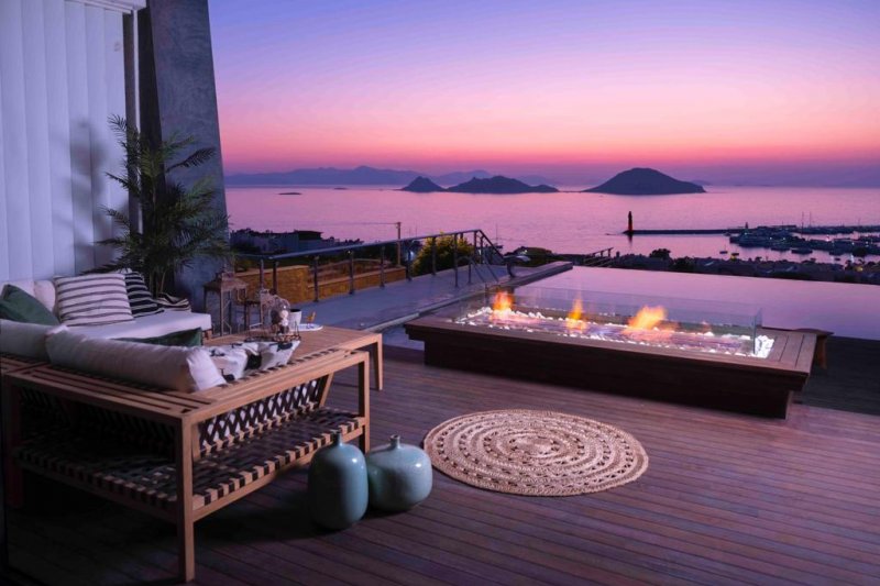 Bodrum Turgutreis 6 Rooms Sea View Villa Aegean